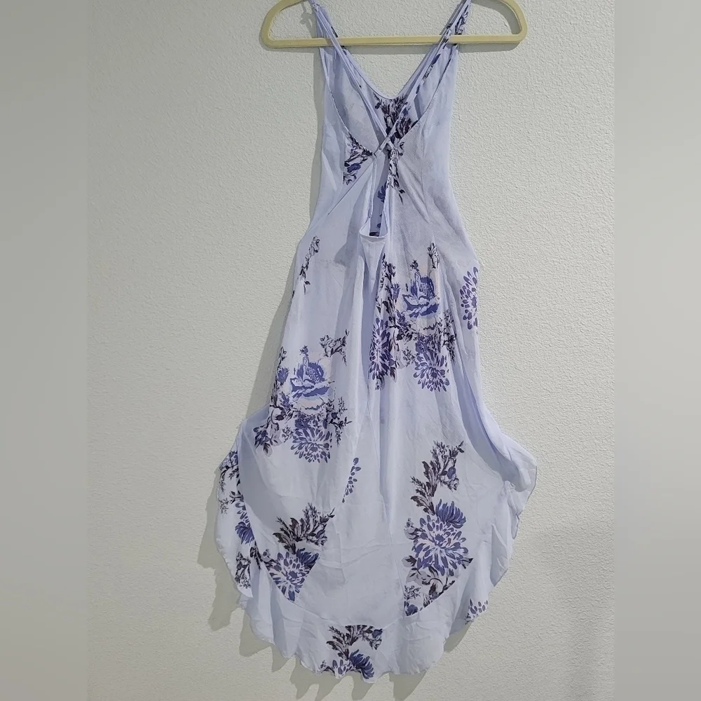Free People Intimately Floral Shear Midi,  Size S NWOT